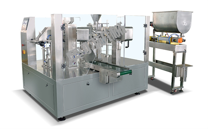 石家莊醬料給袋式全自動包裝機_給袋式包裝機系列_第1張_石家莊奧羽自動化設(shè)備有限公司 石家莊醬料給袋式全自動包裝機_http://lntfjy.com_給袋式包裝機系列_第1張