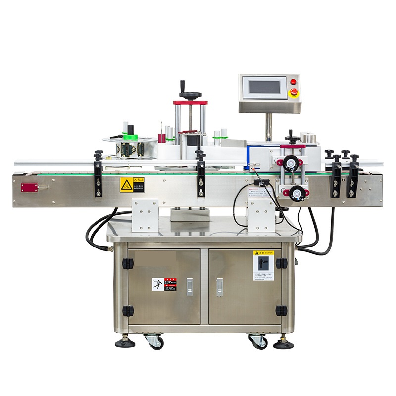 全自動圓瓶貼標(biāo)機功能原理和適用瓶子種類