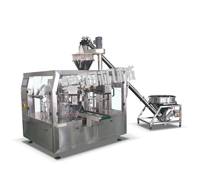 全自動調(diào)味粉奧爾良腌料給袋式包裝機_http://lntfjy.com_給袋式包裝機系列_第1張