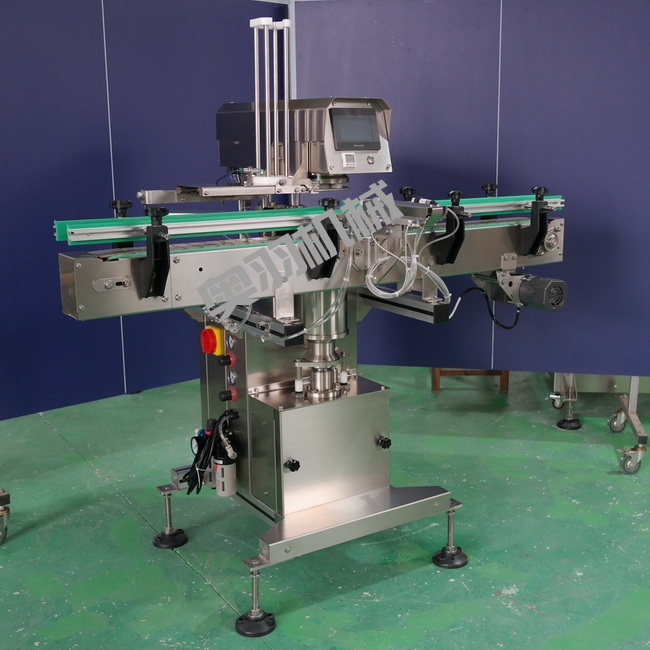 AY-90A全自動醬料玻璃瓶真空旋蓋機(jī)_自動旋蓋設(shè)備系列_第1張_石家莊奧羽自動化設(shè)備有限公司 AY-90A全自動醬料玻璃瓶真空旋蓋機(jī)_http://lntfjy.com_自動旋蓋設(shè)備系列_第1張